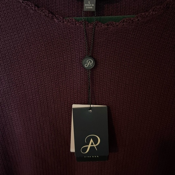 Adrianna Papell Purple Women's Top - Picture 4 of 6